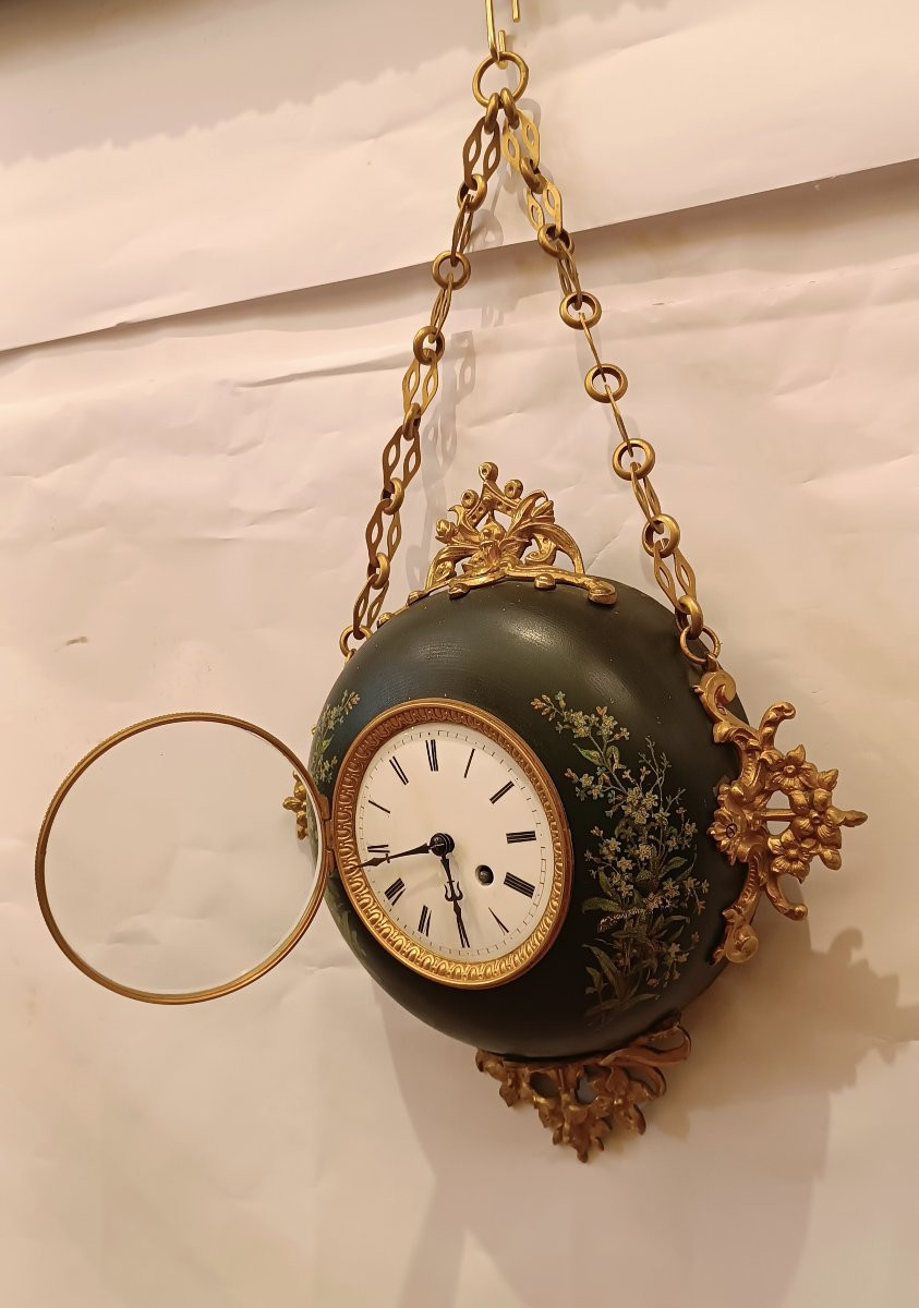 OROLOGIO CON CATENA SECONDA META' XIX SECOLO-photo-2