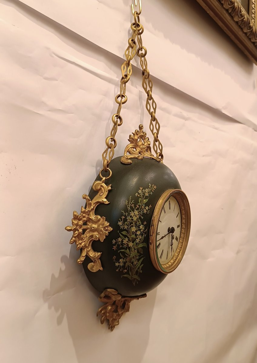 OROLOGIO CON CATENA SECONDA META' XIX SECOLO-photo-3