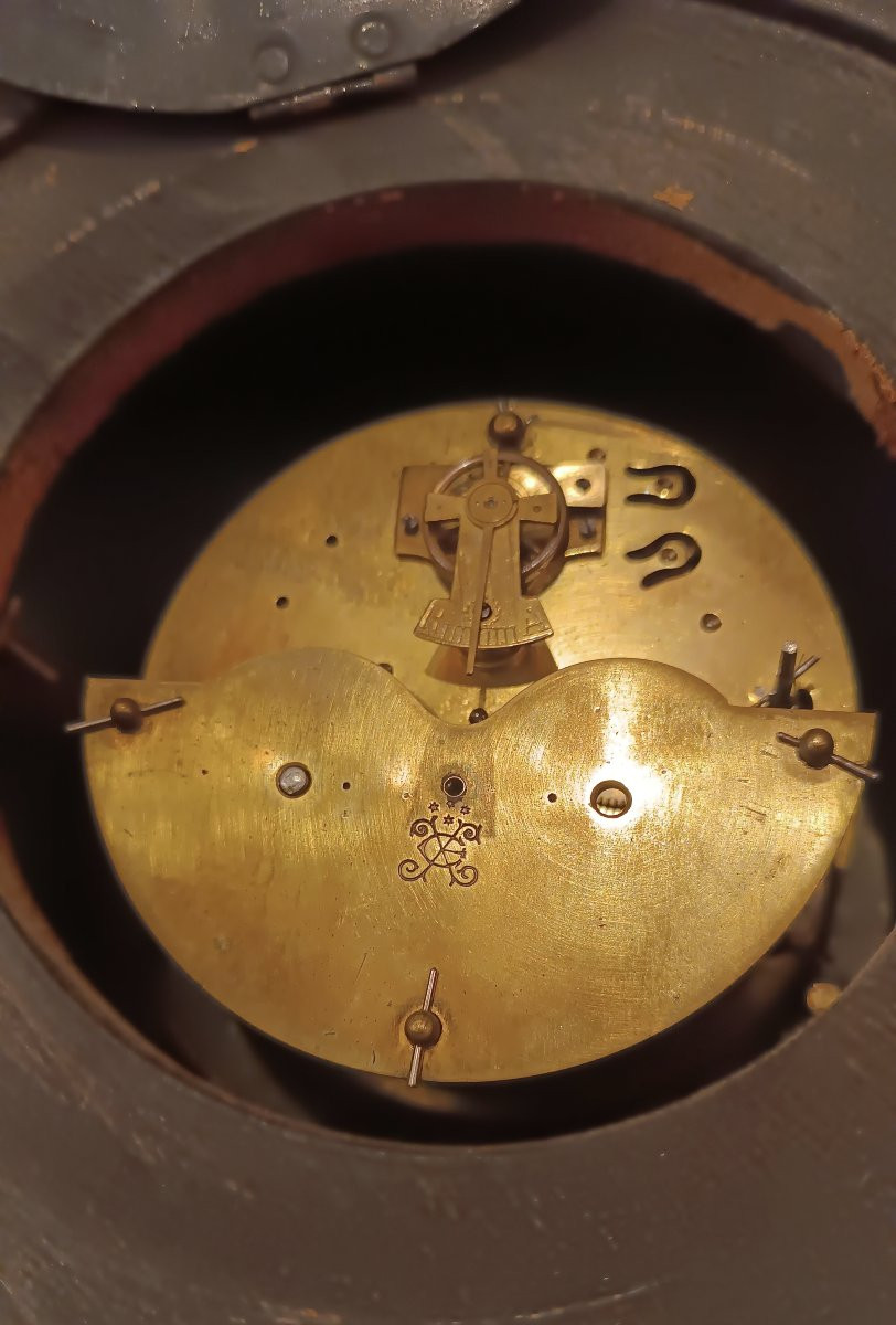 OROLOGIO CON CATENA SECONDA META' XIX SECOLO-photo-6