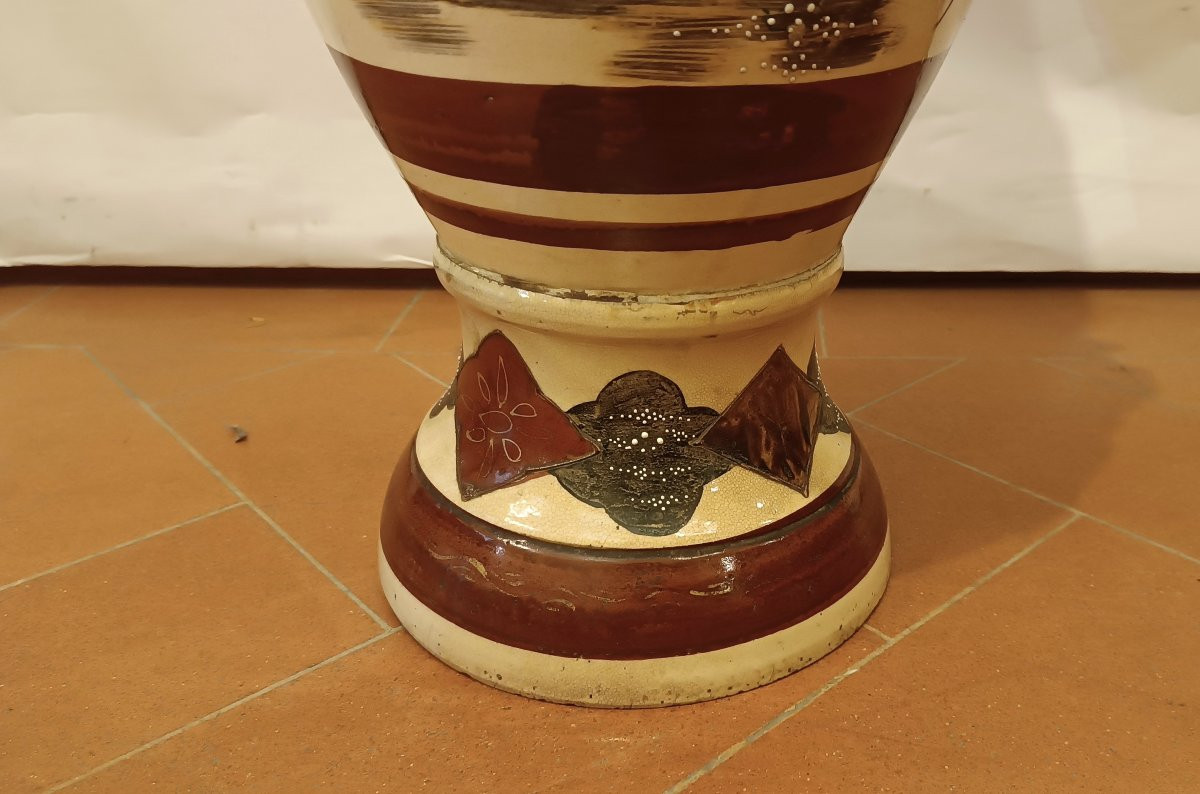 GRANDE VASO SATSUMA GIAPPONESE FINE XIX SECOLO-photo-1