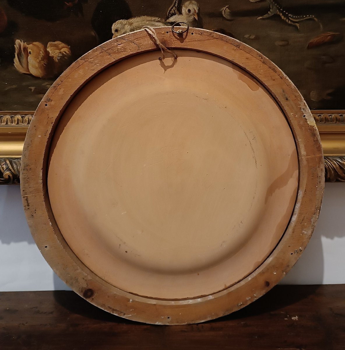 DIPINTO SU CERAMICA EMANUELE TRIONFI SECONDA META' XIX SECOLO -photo-5