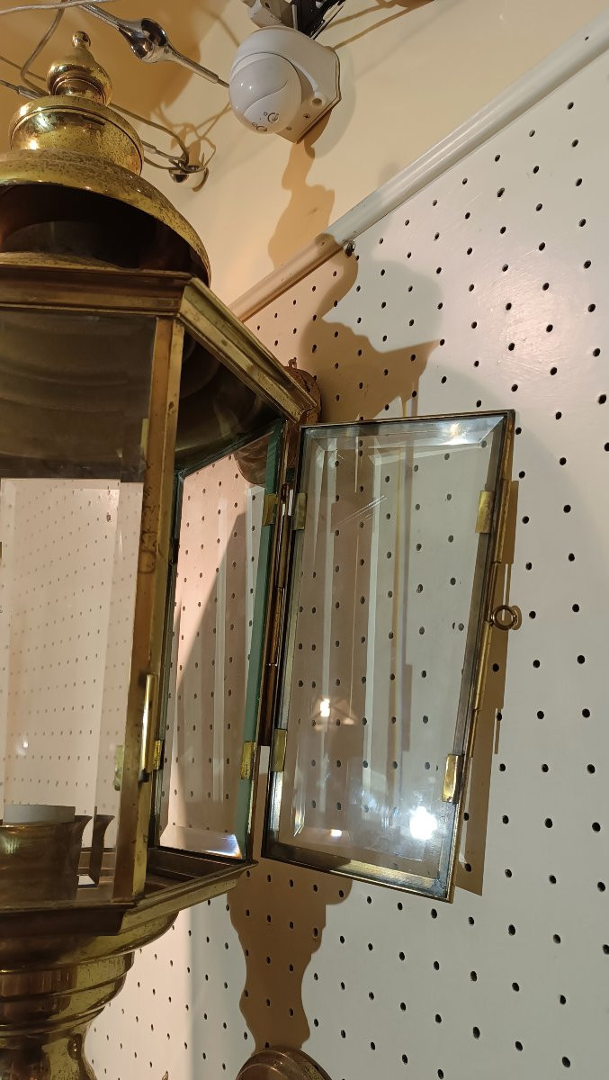 COPPIA DI LUCERNE DA CARROZZA FINE XIX SECOLO-photo-7