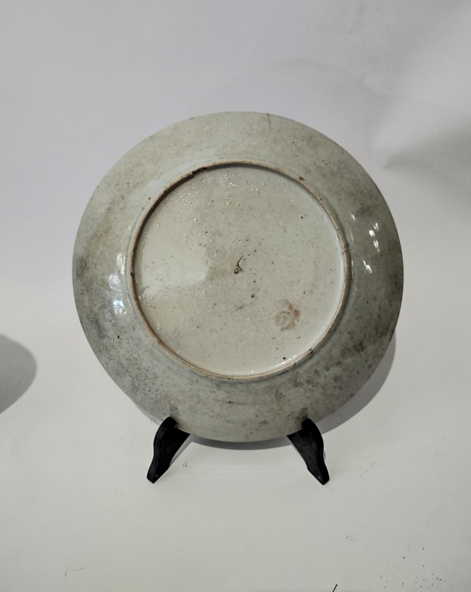 COPPIA DI PIATTI IN PORCELLANA CINESE SECONDA META' XVIII SECOLO-photo-4