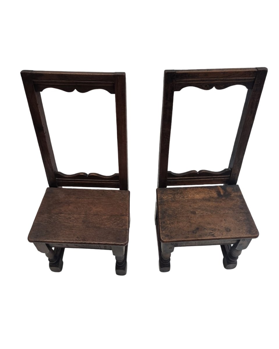 COPPIA DI SEDIE LORRAINE DI FRÉDÉRIC MASSIN IN MINIATURA FINE XIX  INIZIO XX SECOLO-photo-4