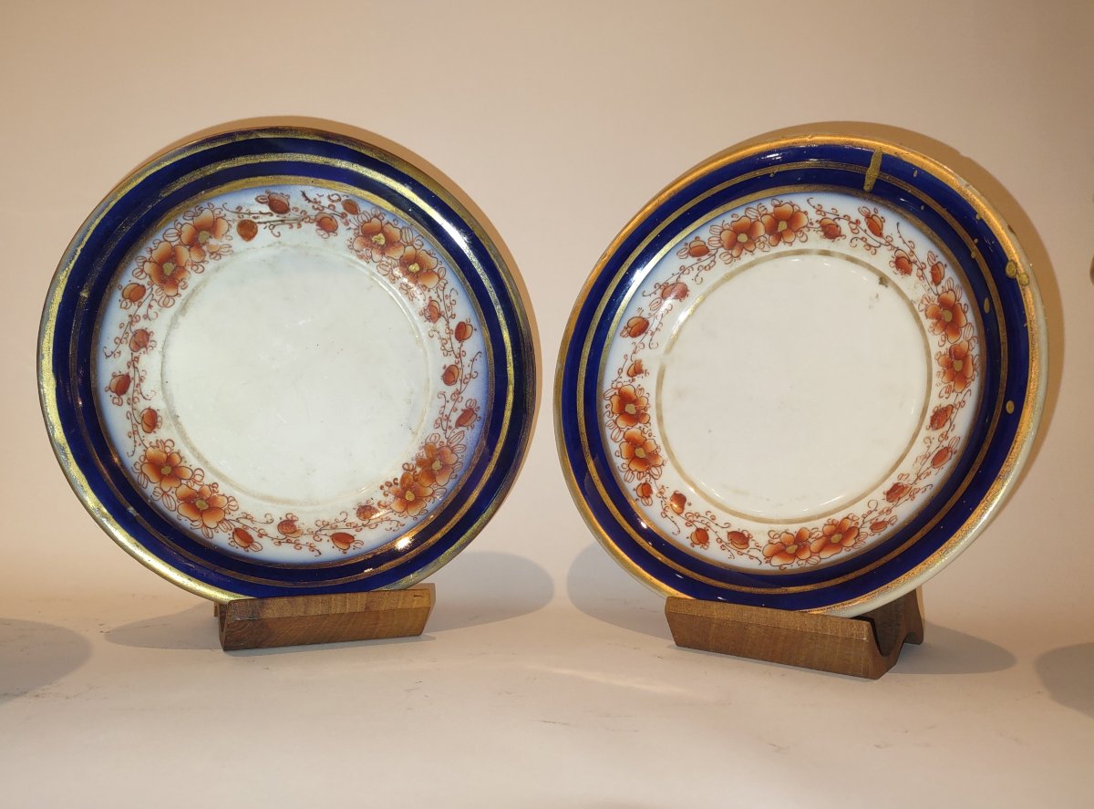 COPPIA DI CACHEPOTS IN PORCELLANA META' XIX SECOLO-photo-1