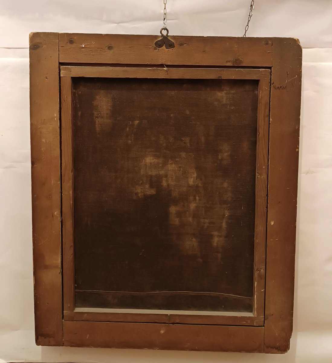 DIPINTO MADONNA CON BAMBINO FINE XVIII SECOLO-photo-6