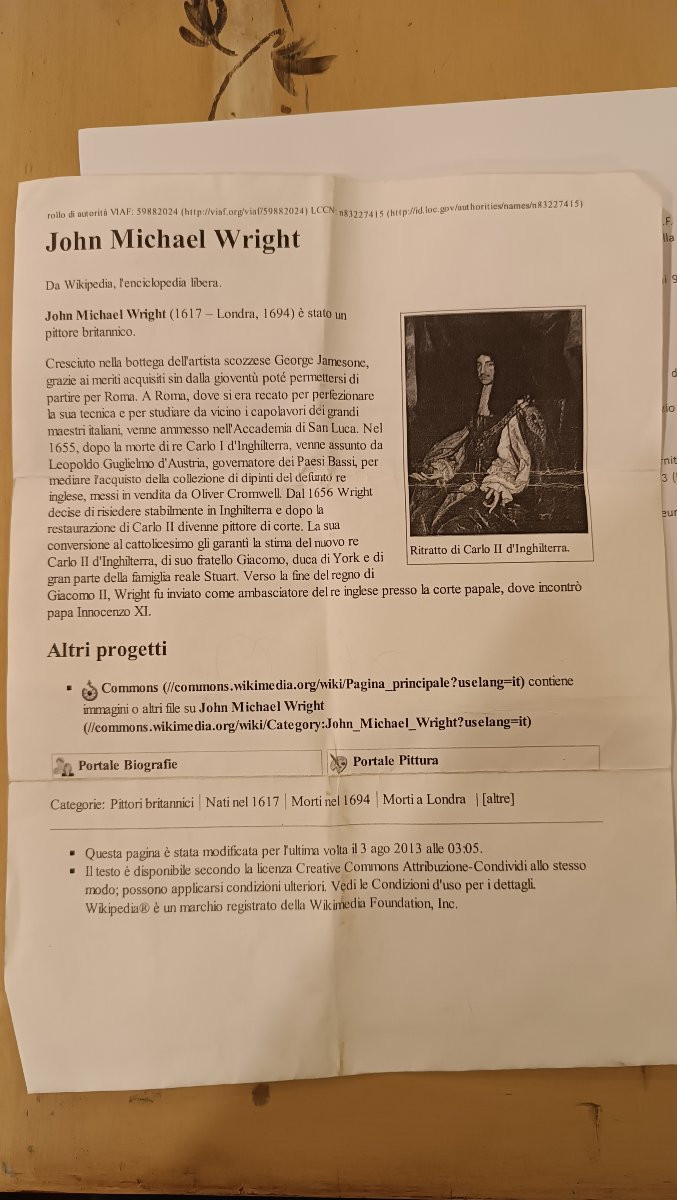 RIRATTO DI THOMAS GEERS SECONDA META' XVII SECOLO-photo-6