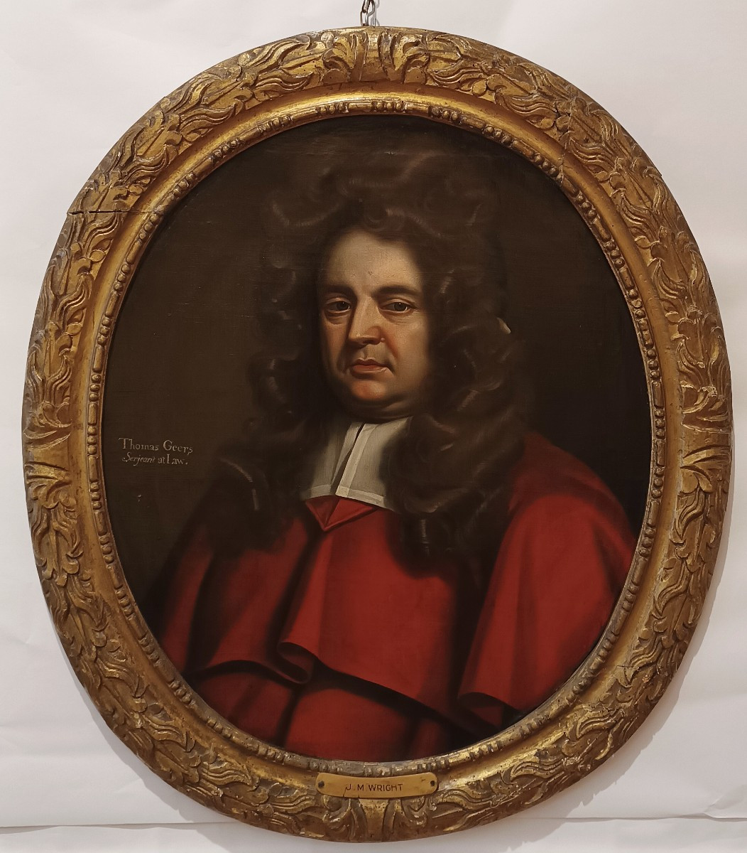 RIRATTO DI THOMAS GEERS SECONDA META' XVII SECOLO