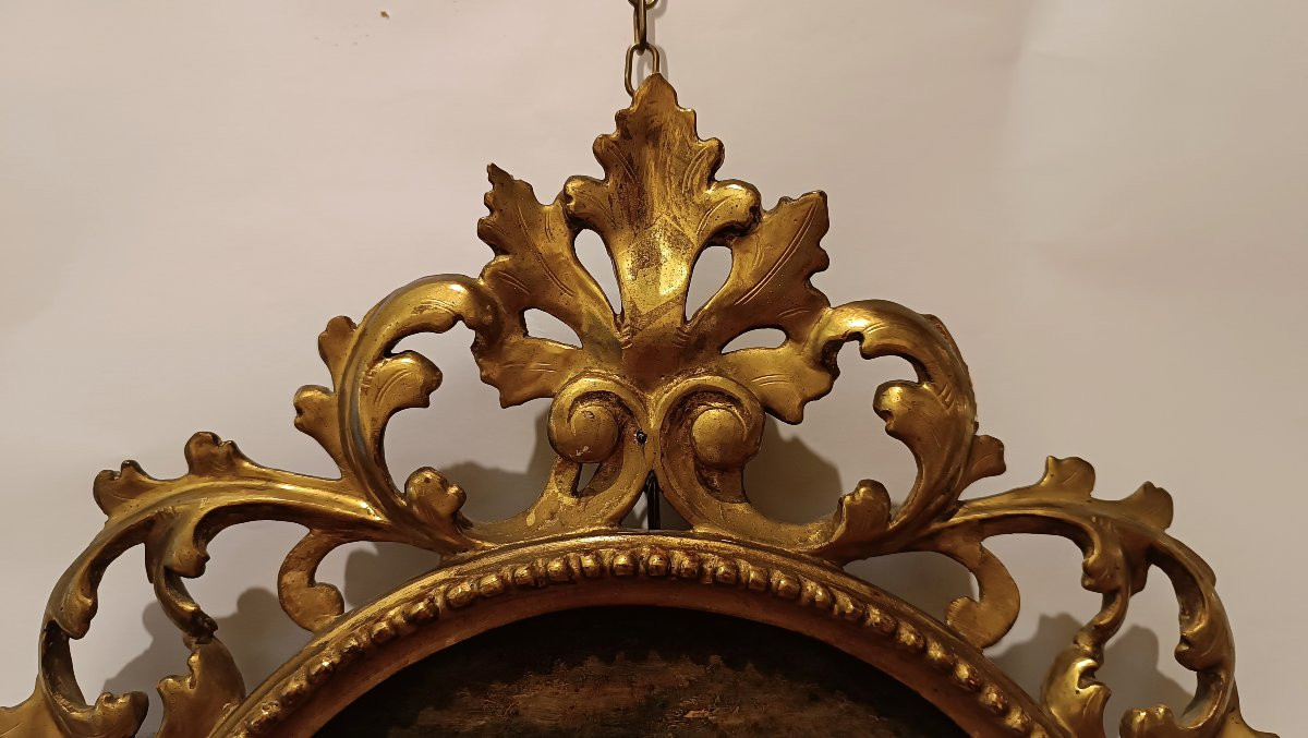 DIPINTO CON TUBIOLO E L'ANGELO INIZIO XVII SECOLO-photo-3