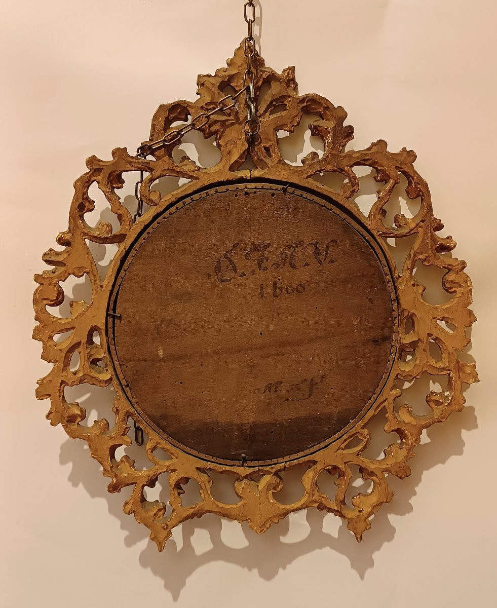 DIPINTO CON TUBIOLO E L'ANGELO INIZIO XVII SECOLO-photo-4