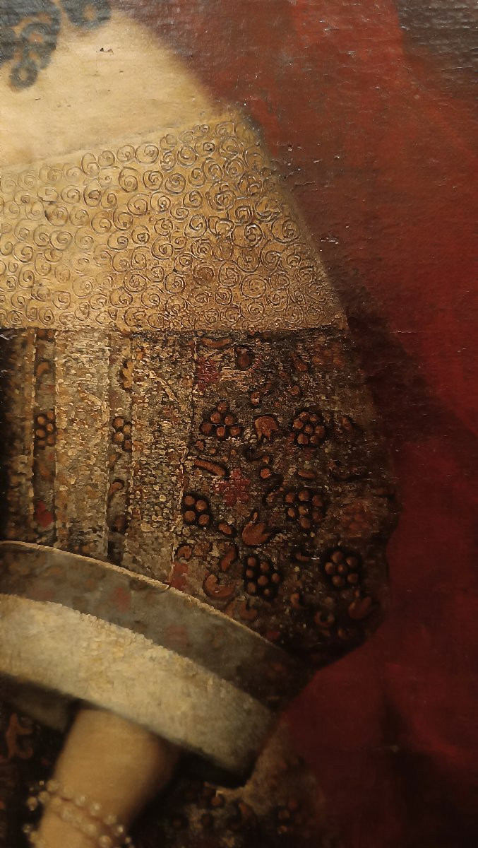 RITRATTO OVALE DI GIOVANE DONNA SECONDA META' XVIII SECOLO-photo-4