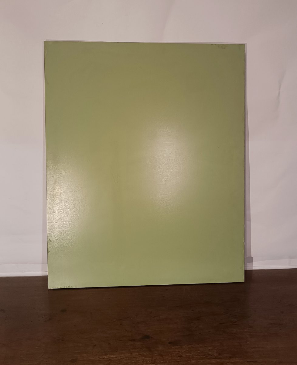 SPECCHIERA IN VETRO COLORATO POLLONI ANNI '60 -photo-6