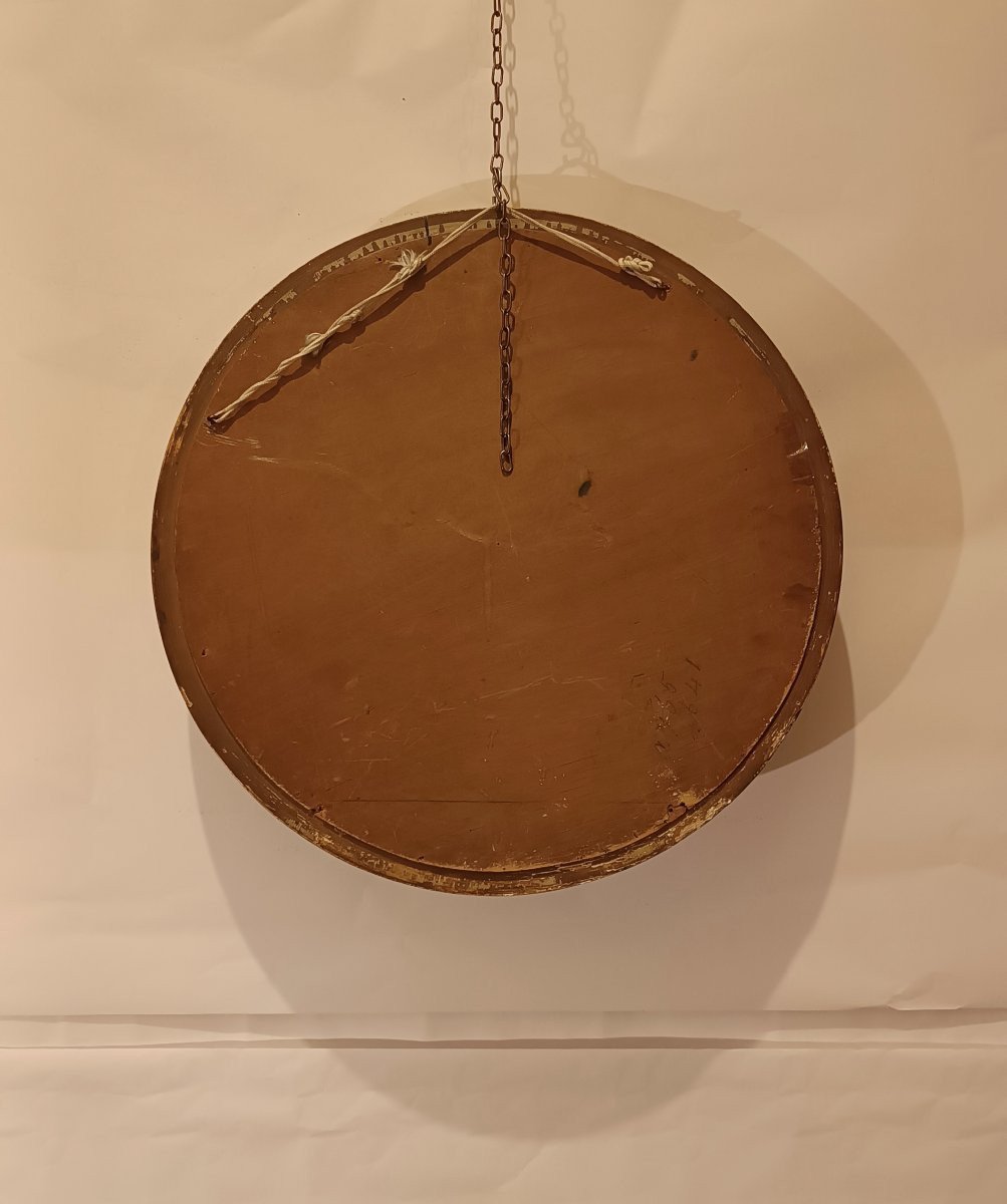 SPECCHIERA BOMBATA E DORATA XIX SECOLO-photo-6