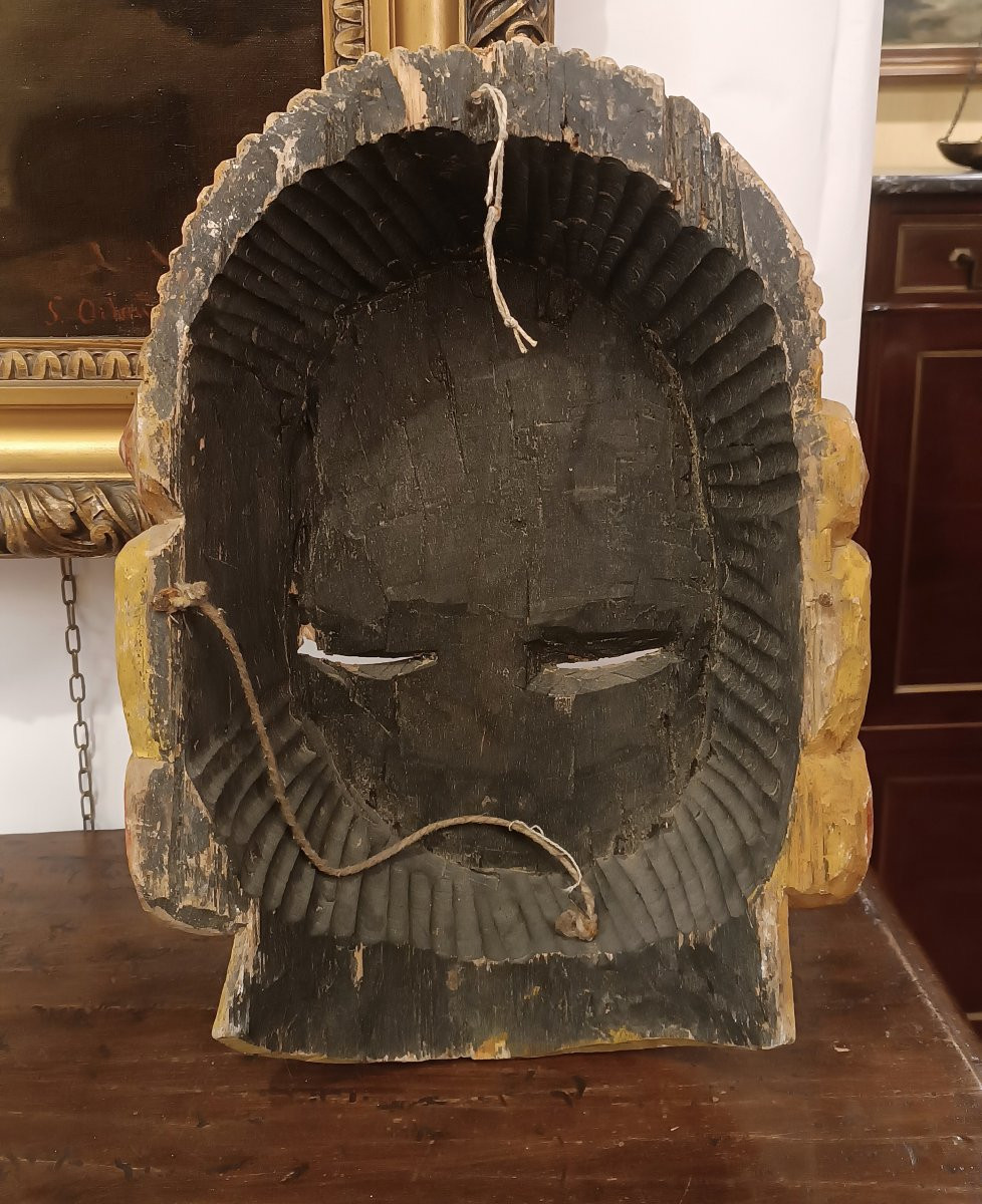 MASCHERA DA CERIMONIA INDIANA PRIMI XX SECOLO -photo-4