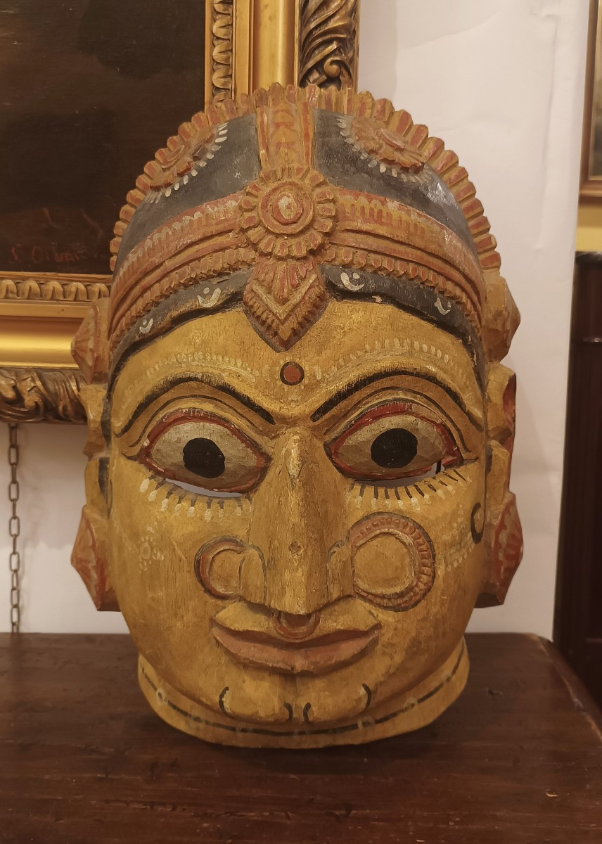 MASCHERA DA CERIMONIA INDIANA PRIMI XX SECOLO 