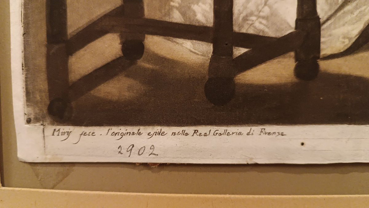 INCISIONE DI LASINIO CON FAMIGLIA MIRIS SECONDA META' XVIII SECOLO -photo-5