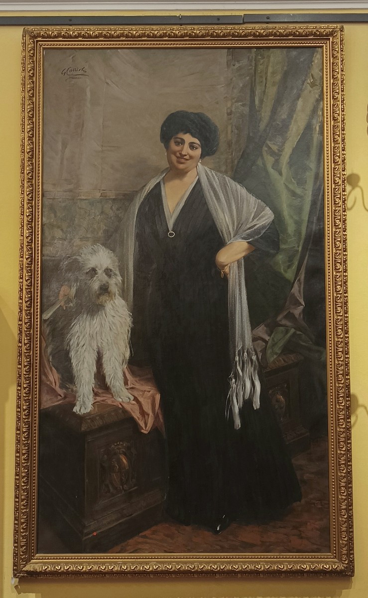 RITRATTO DI ANNA MANFRIN LAMBERTI PRIMI XX SECOLO 