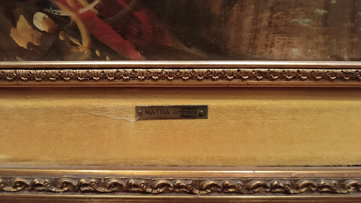 DIPINTO CON SCENA DI GENERE PRIMO XX SECOLO -photo-2