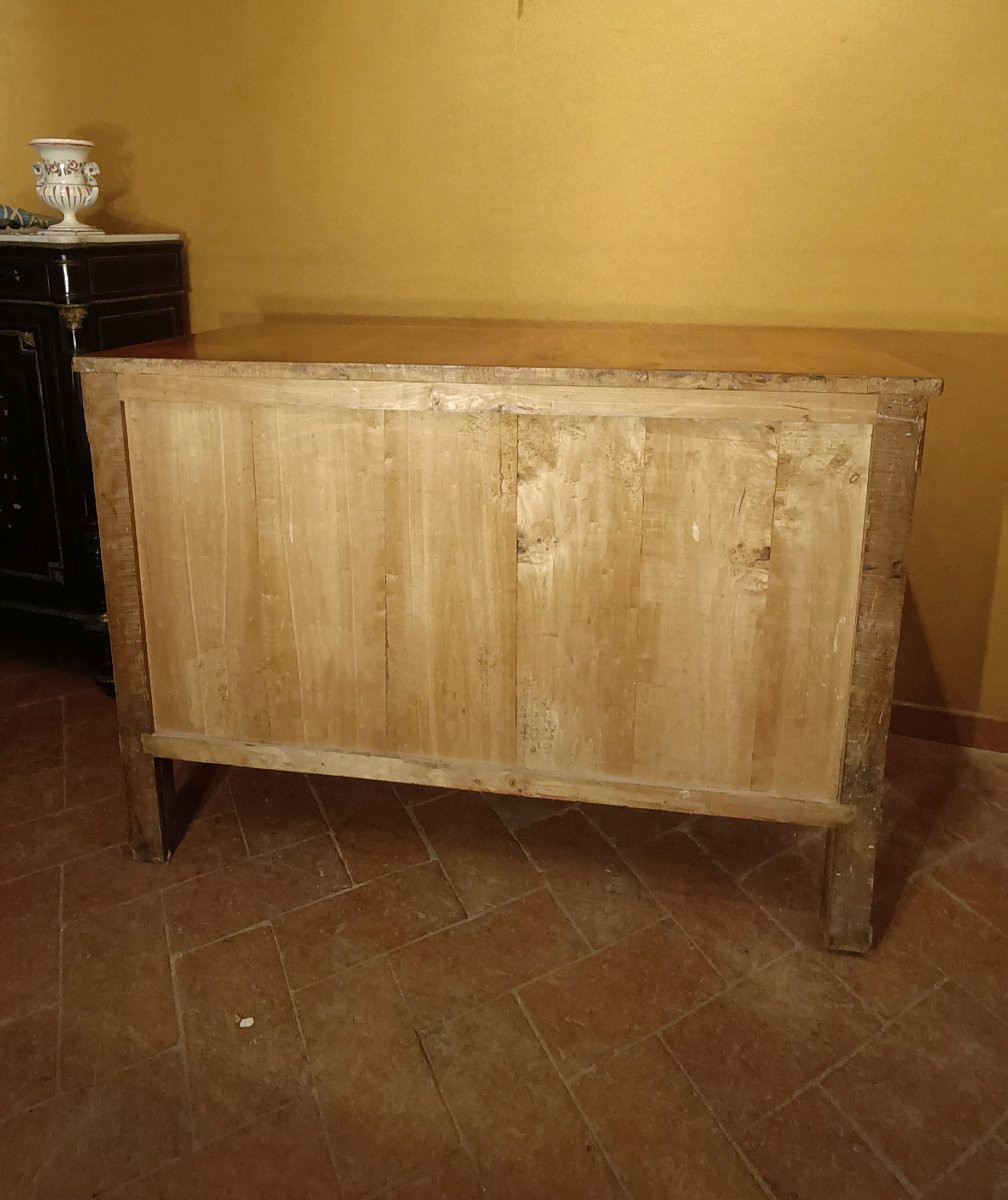 CASSETTONE LASTRONATO IMPERO PRIMI DEL XIX SECOLO-photo-7