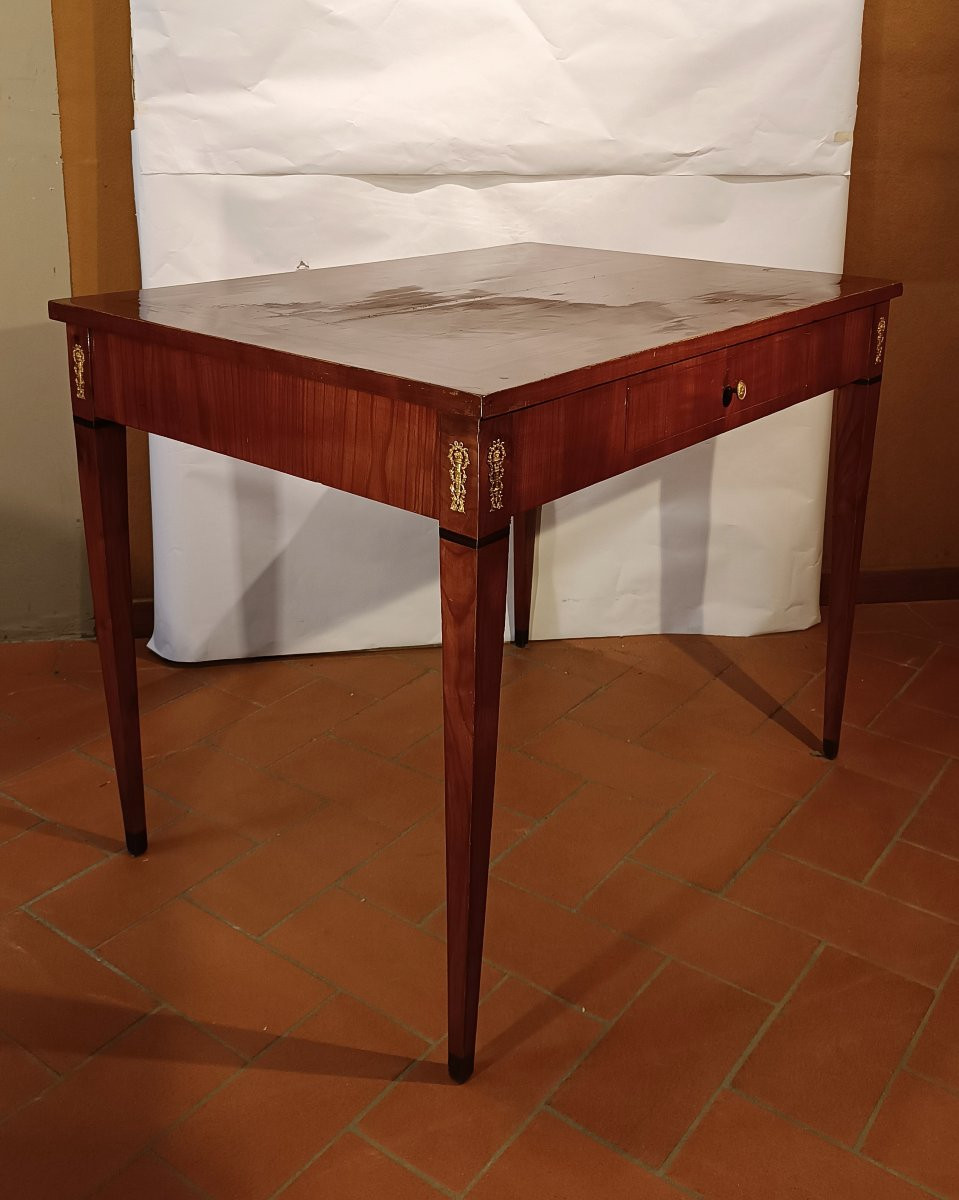 TAVOLINO DIRETTORIO JACOPO CIACCHI INIZIO XIX SECOLO-photo-4