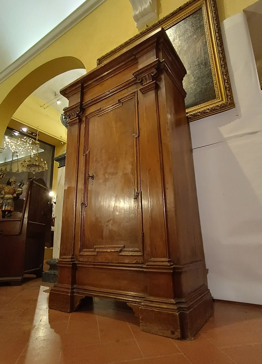 CREDENZINO ALTO IN NOCE FINE XVII SECOLO-photo-7