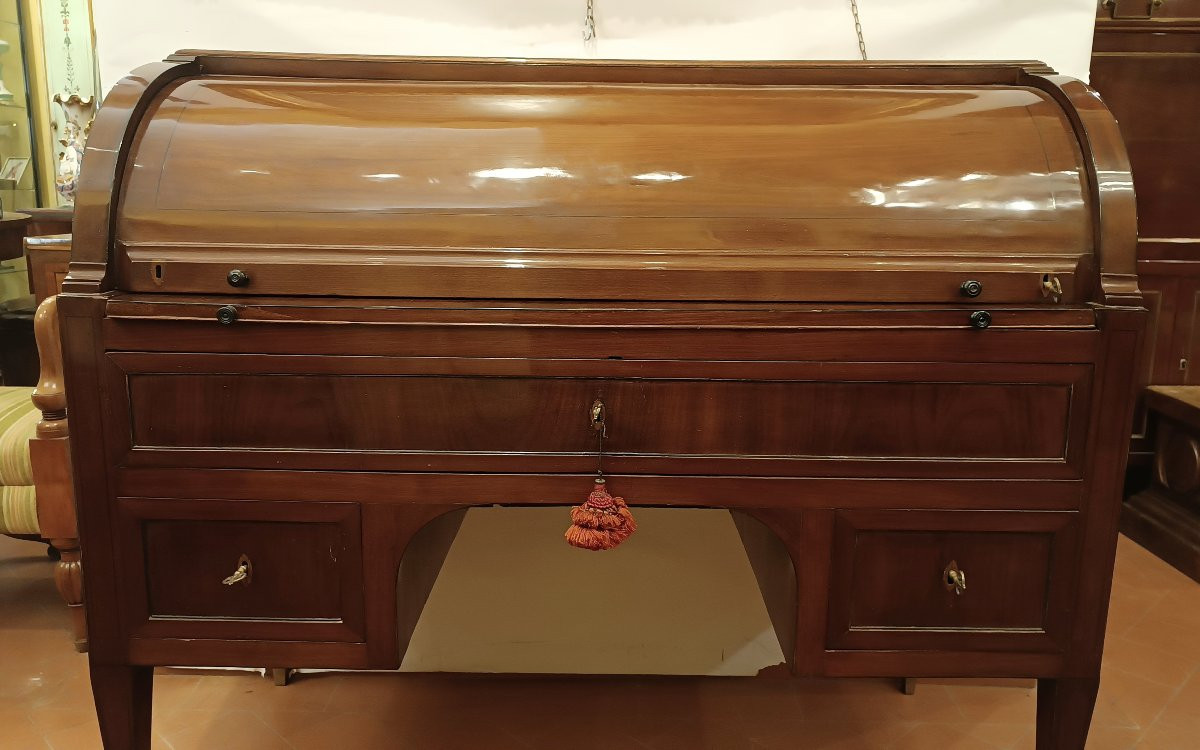 CASSETTONE A RIBALTA NAPOLEONE III META' XIX SECOLO-photo-2