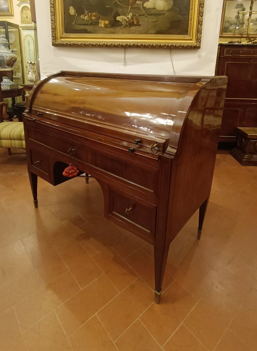 CASSETTONE A RIBALTA NAPOLEONE III META' XIX SECOLO-photo-1