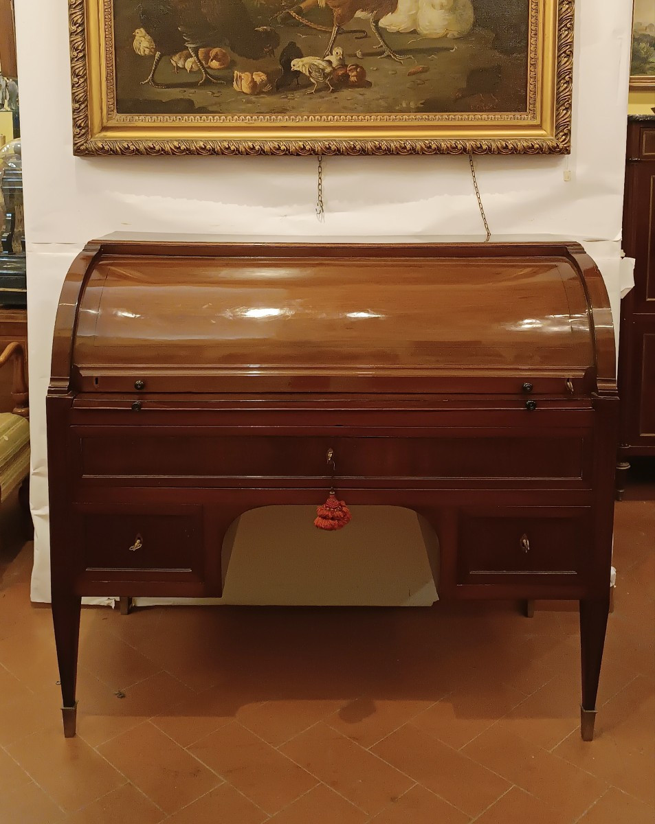 CASSETTONE A RIBALTA NAPOLEONE III META' XIX SECOLO