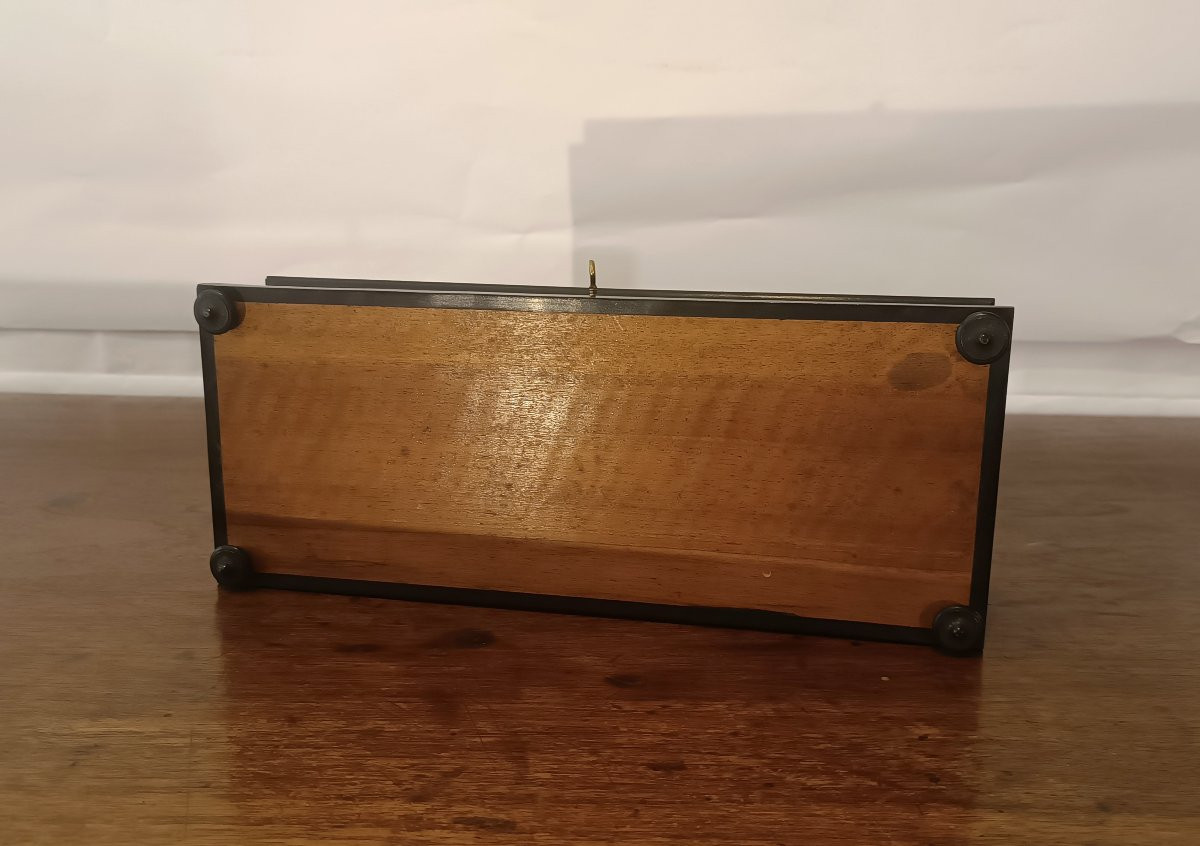 SCATOLA IN COMMESSO FIORENTINO META' XIX SECOLO -photo-5