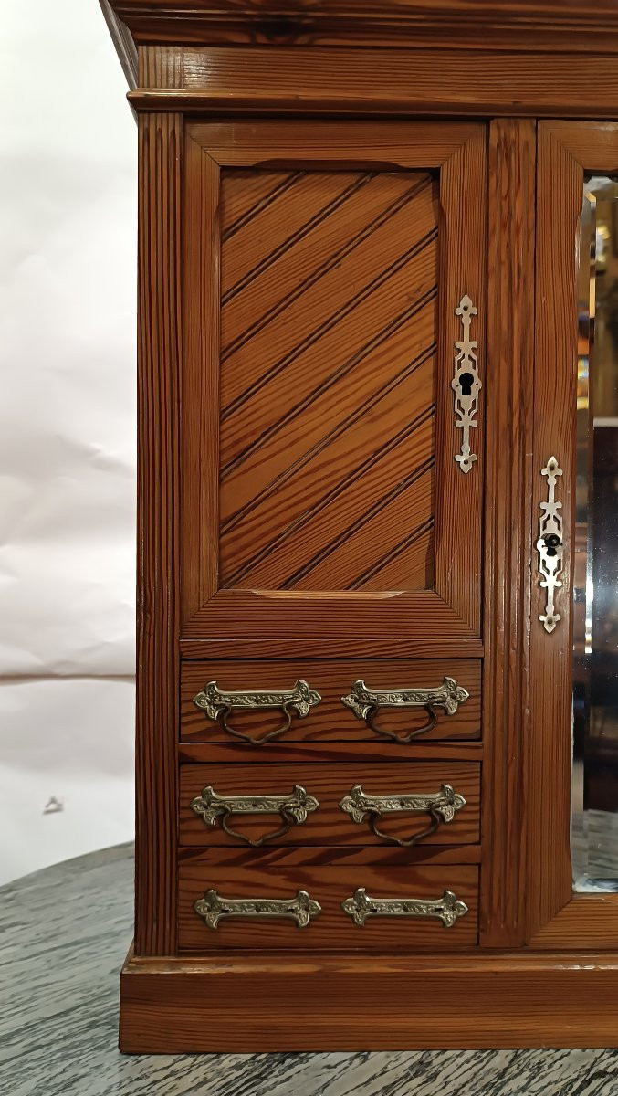 PICCOLO ARMADIO PER BAMBOLE FINE XIX SECOLO-photo-3