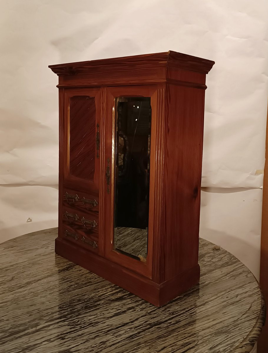 PICCOLO ARMADIO PER BAMBOLE FINE XIX SECOLO-photo-2