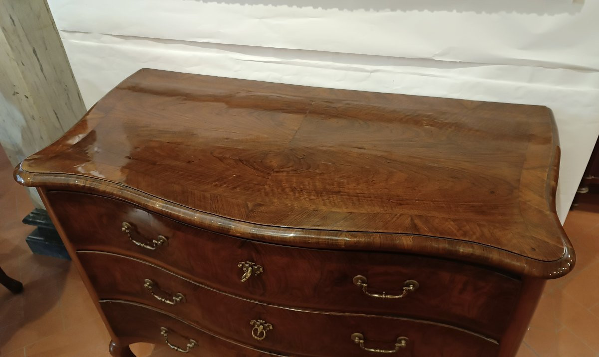 CASSETTONE A BALESTRA TOSCANO META' XVIII SECOLO-photo-1