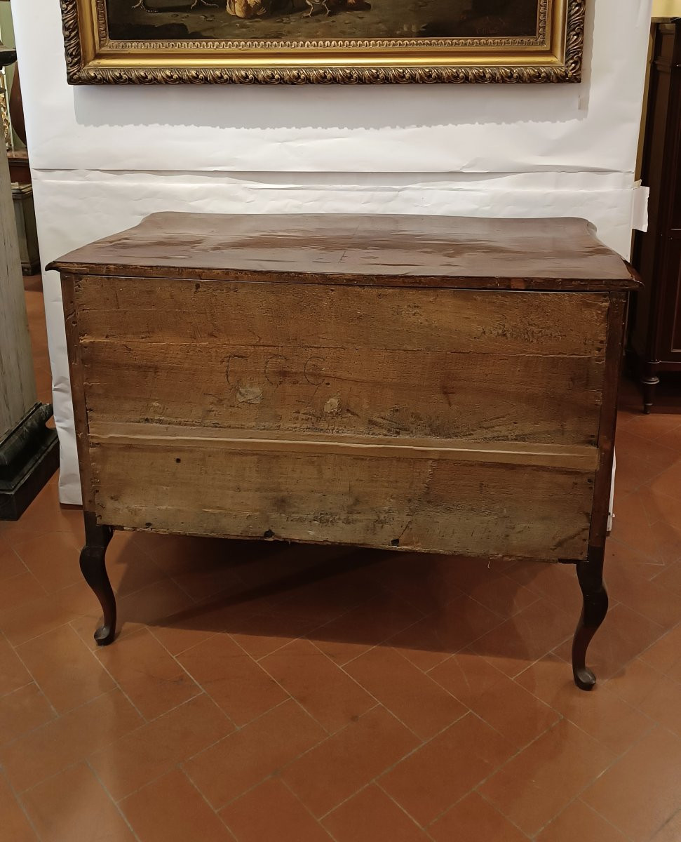 CASSETTONE A BALESTRA TOSCANO META' XVIII SECOLO-photo-5