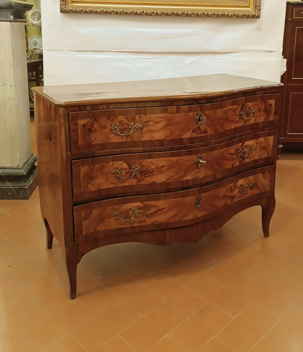 CASSETTONE VENETO LASTRONATO LUIGI XV META' XVIII SECOLO-photo-2