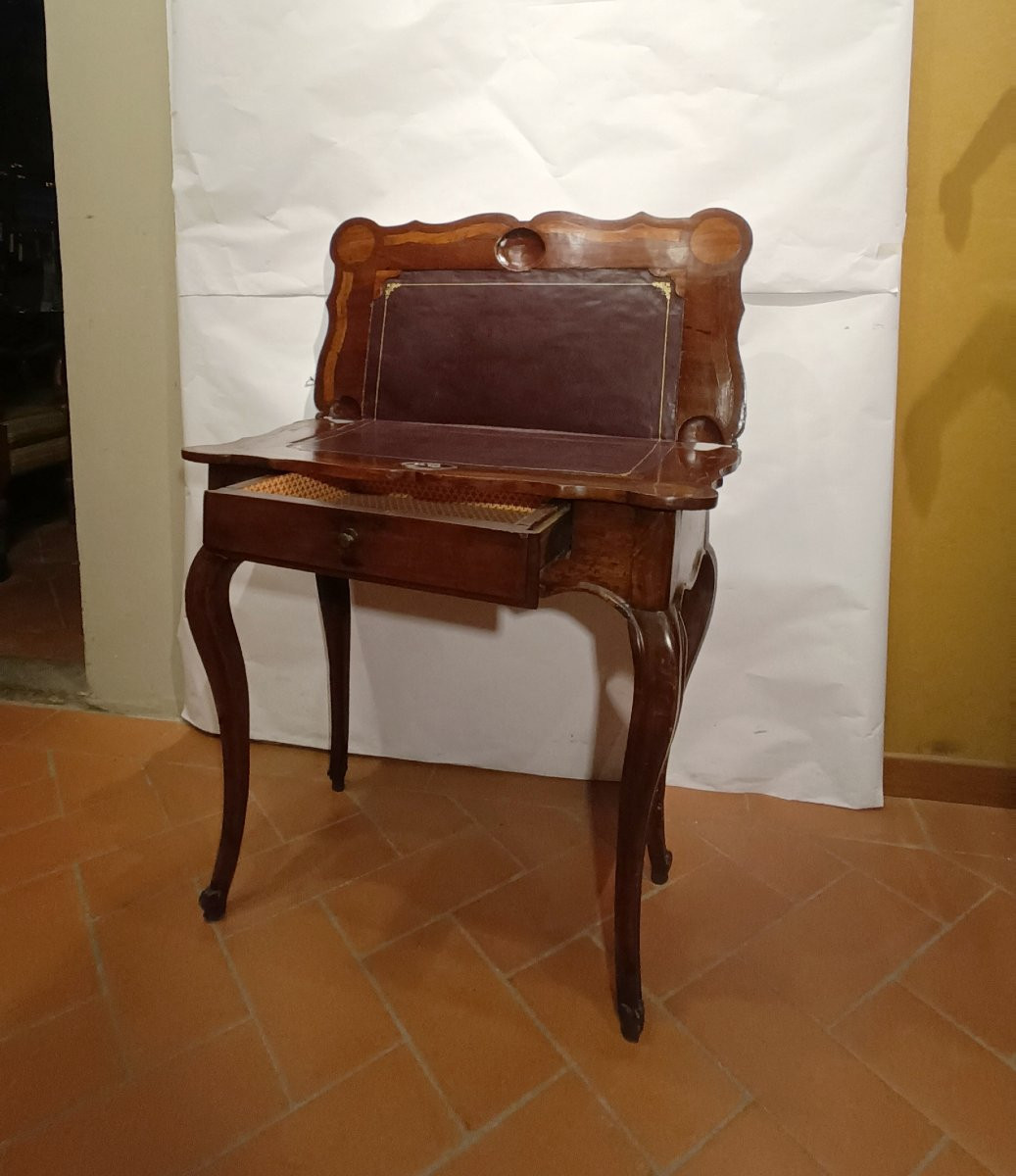 TAVOLINO DA GIOCO LUIGI FILIPPO META' XIX SECOLO -photo-4