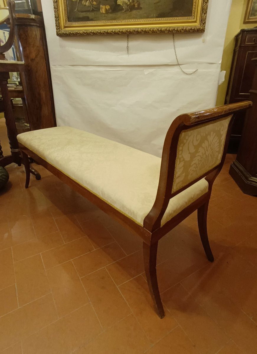 DORMEUSE CARLO X IN NOCE META' XIX SECOLO -photo-3