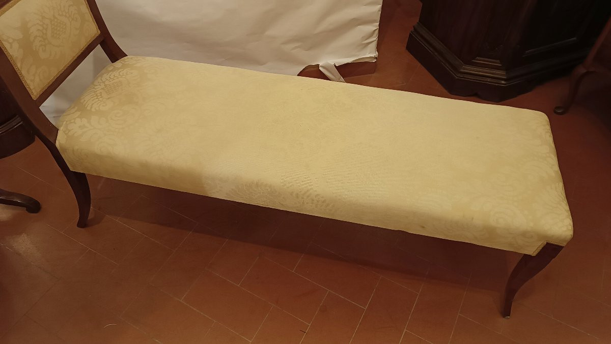 DORMEUSE CARLO X IN NOCE META' XIX SECOLO -photo-2