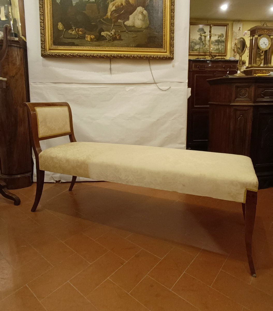 DORMEUSE CARLO X IN NOCE META' XIX SECOLO -photo-5