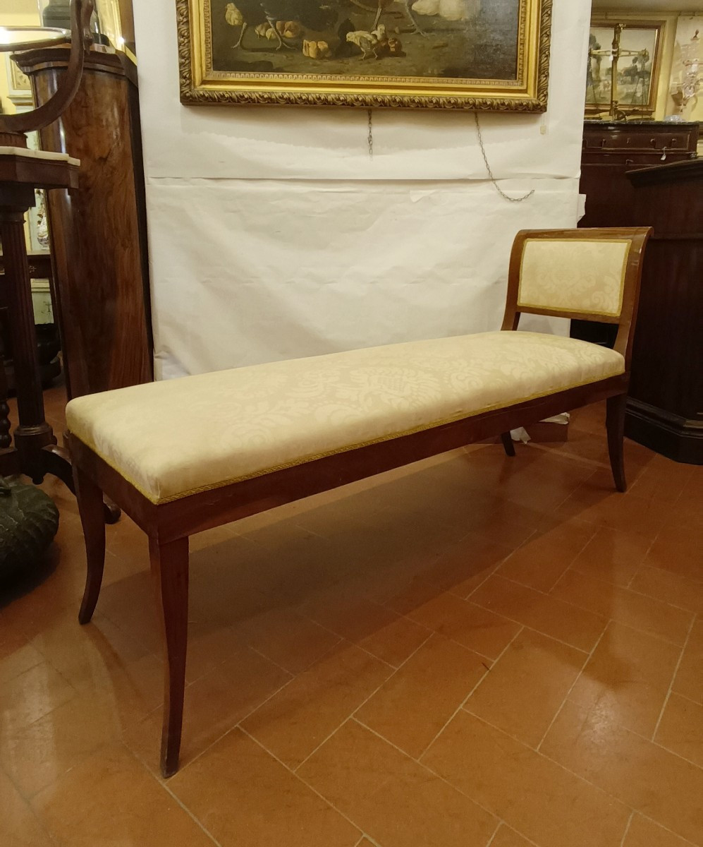 DORMEUSE CARLO X IN NOCE META' XIX SECOLO 