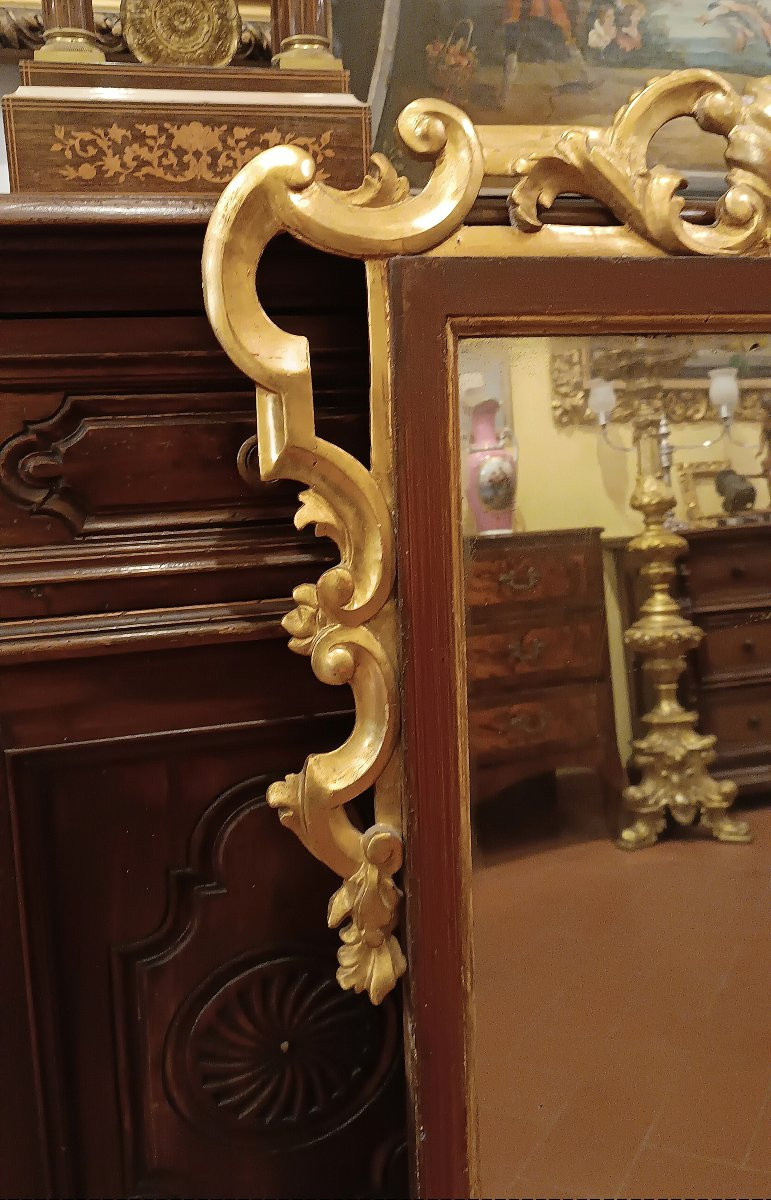 SPECCHIERA DORATA LUIGI FILIPPO META' XIX SECOLO -photo-5