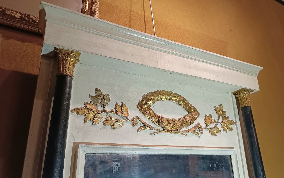 CONSOLLE E SPECCHIERA IMPERO PRIMI DEL XIX SECOLO -photo-4