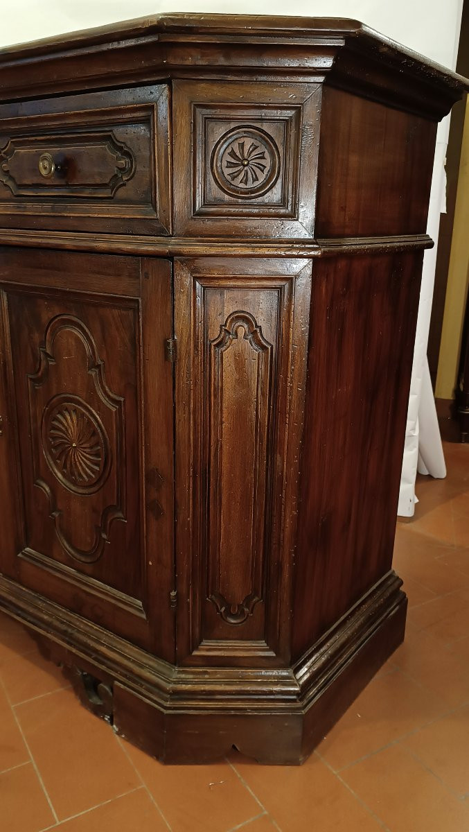 CREDENZA IN NOCE SECONDA META' XIX SECOLO -photo-4