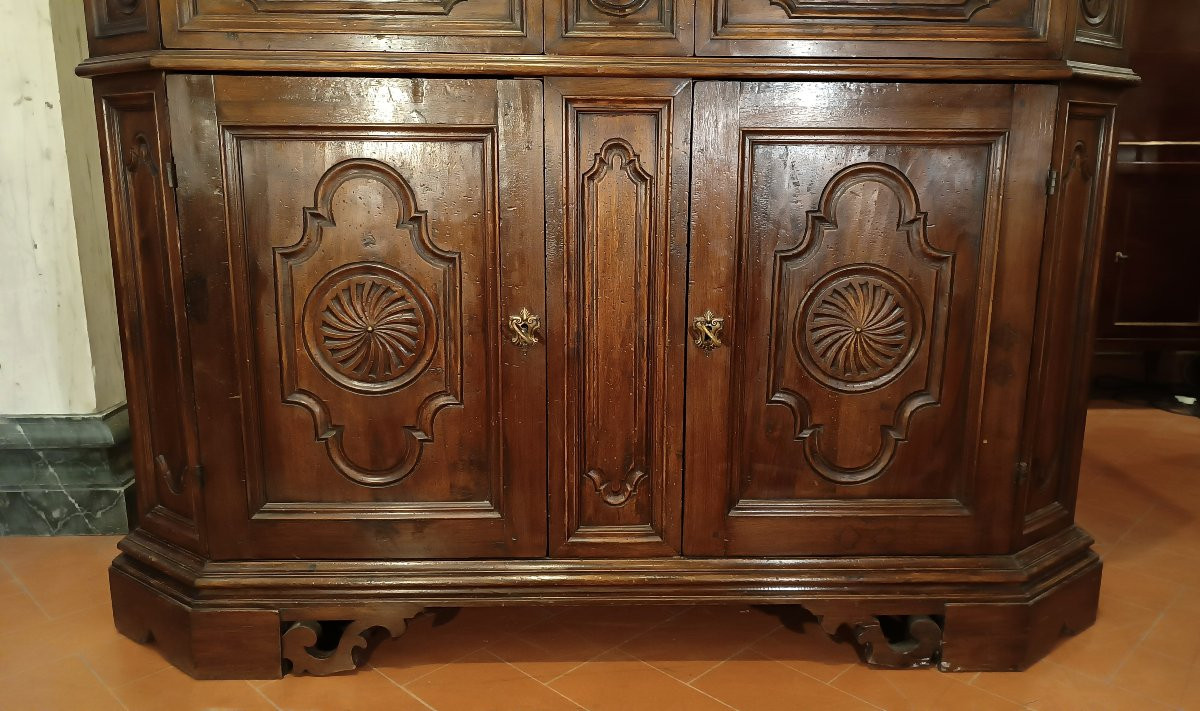  CREDENZA IN NOCE SECONDA META' XIX SECOLO -photo-3