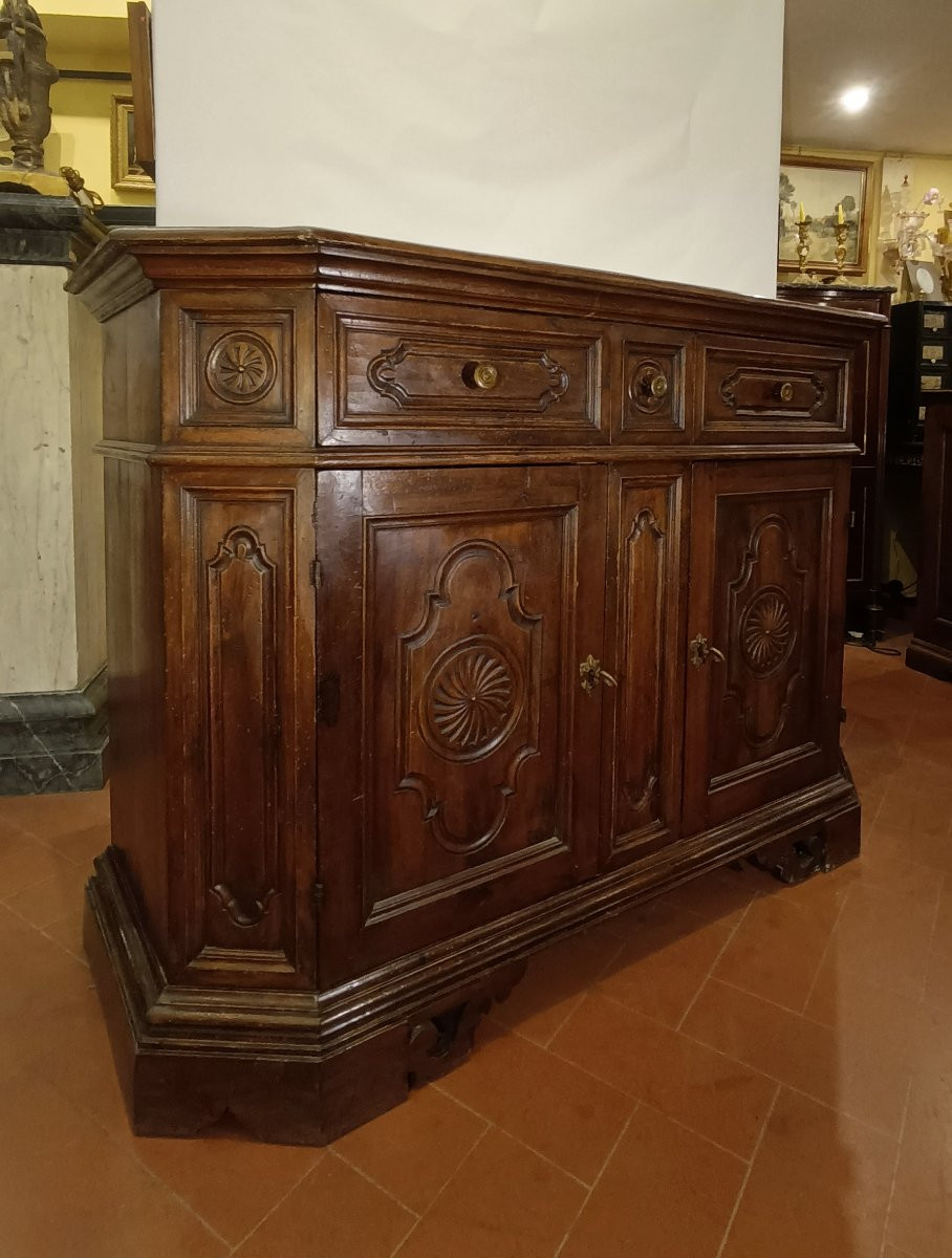  CREDENZA IN NOCE SECONDA META' XIX SECOLO -photo-5