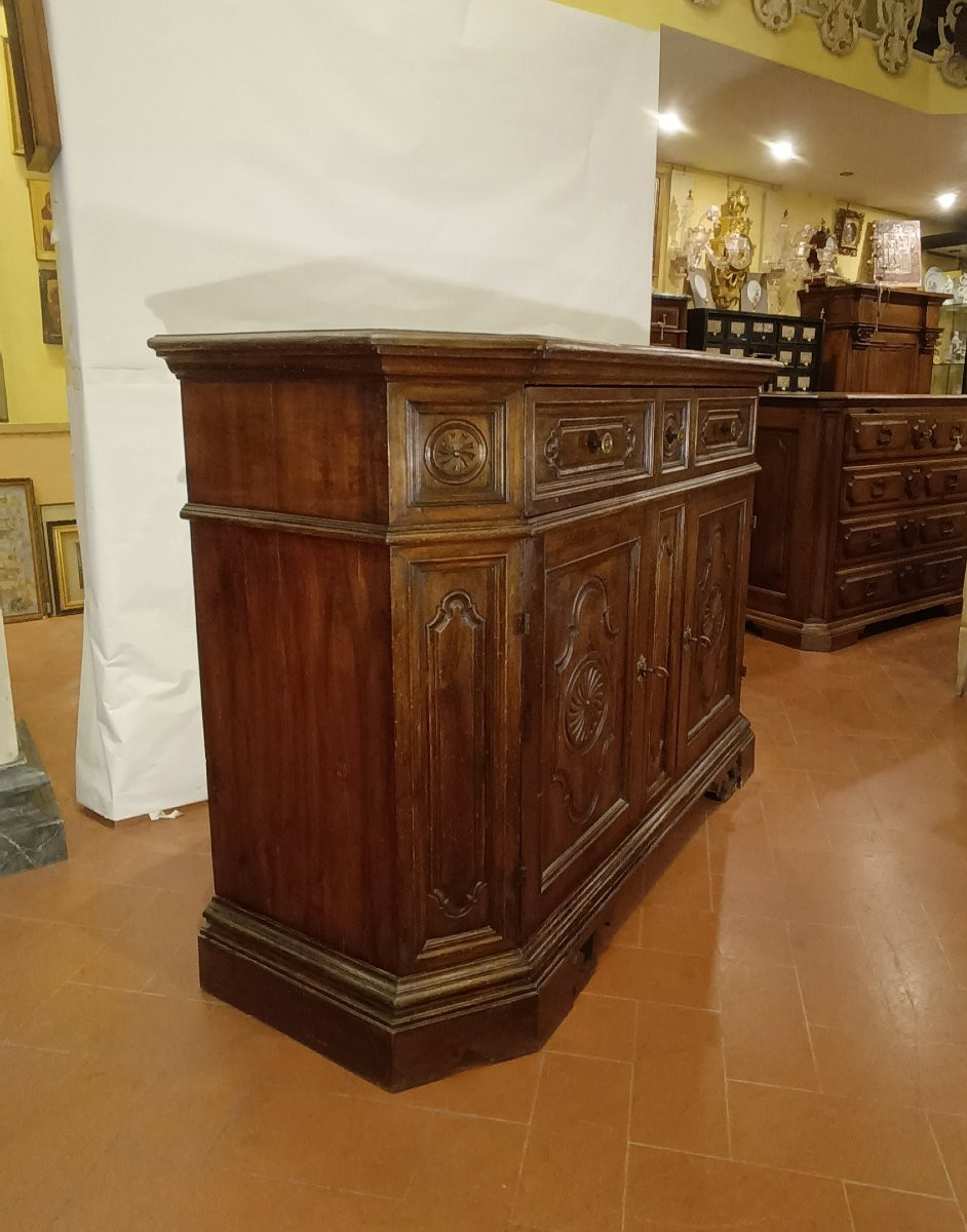  CREDENZA IN NOCE SECONDA META' XIX SECOLO -photo-6