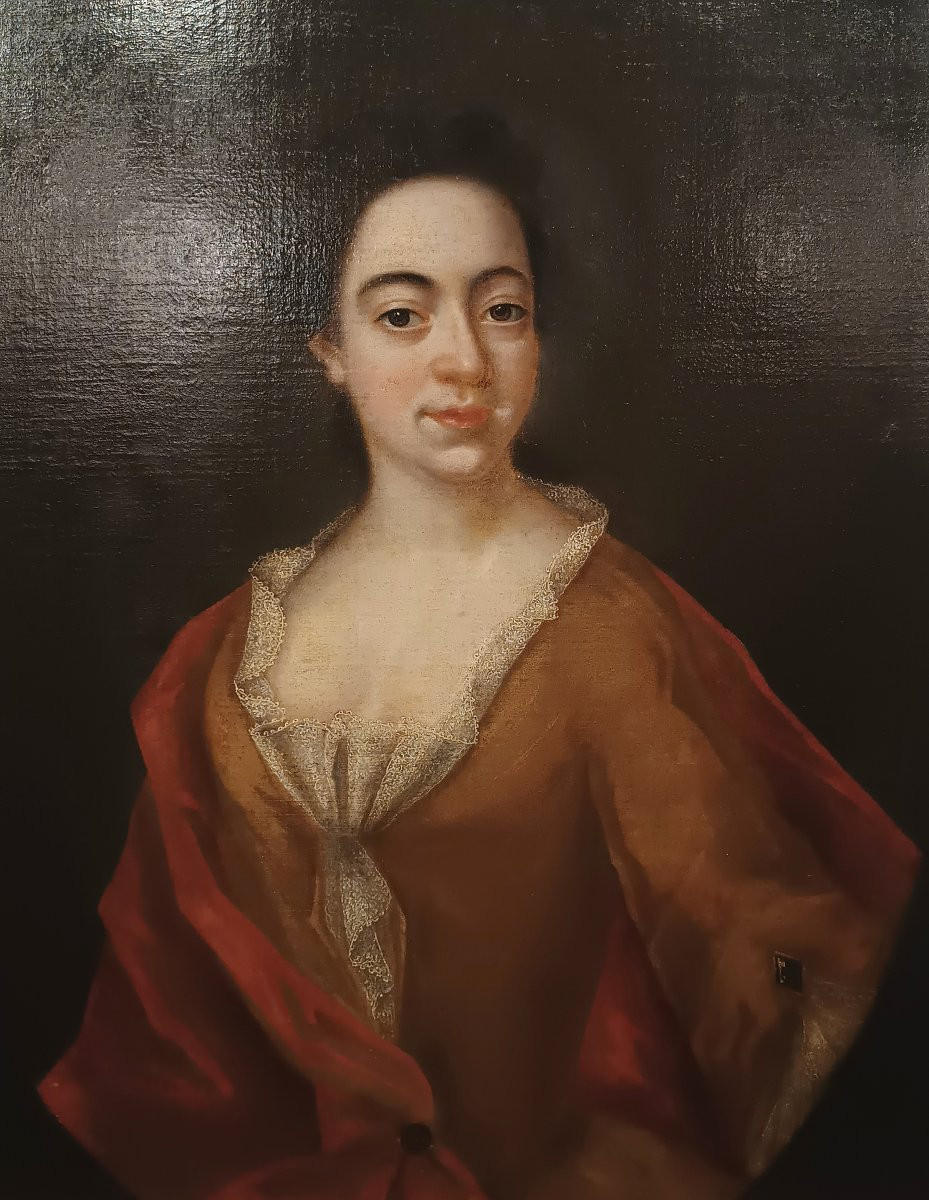 RITRATTO DI NOBILDONNA SECONDA META' XVIII SECOLO-photo-1