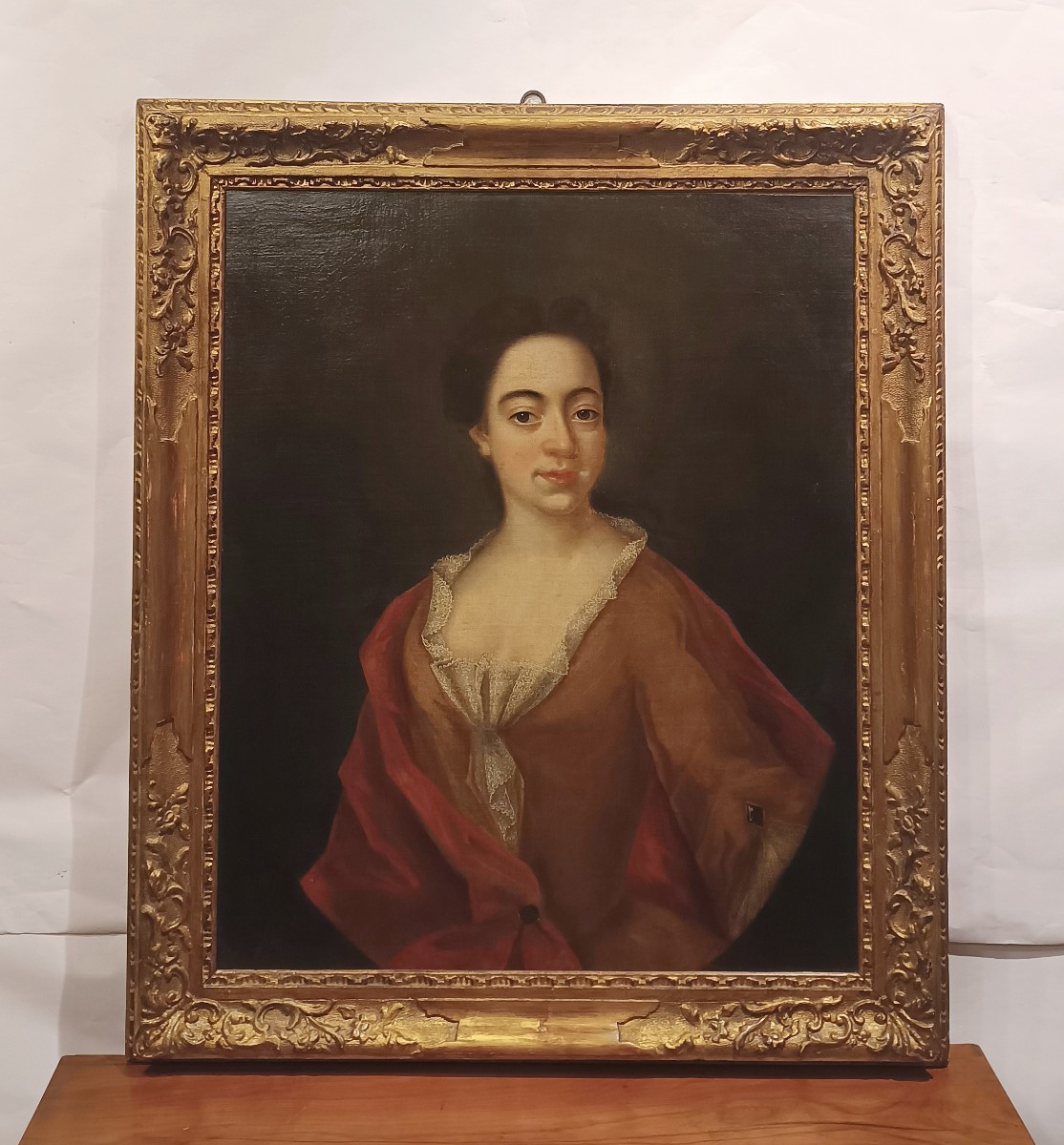 RITRATTO DI NOBILDONNA SECONDA META' XVIII SECOLO