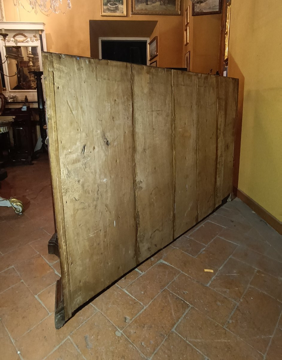 CASSETTONE A RIBALTA LUIGI XV CON INTARSI META' XIX SECOLO -photo-3