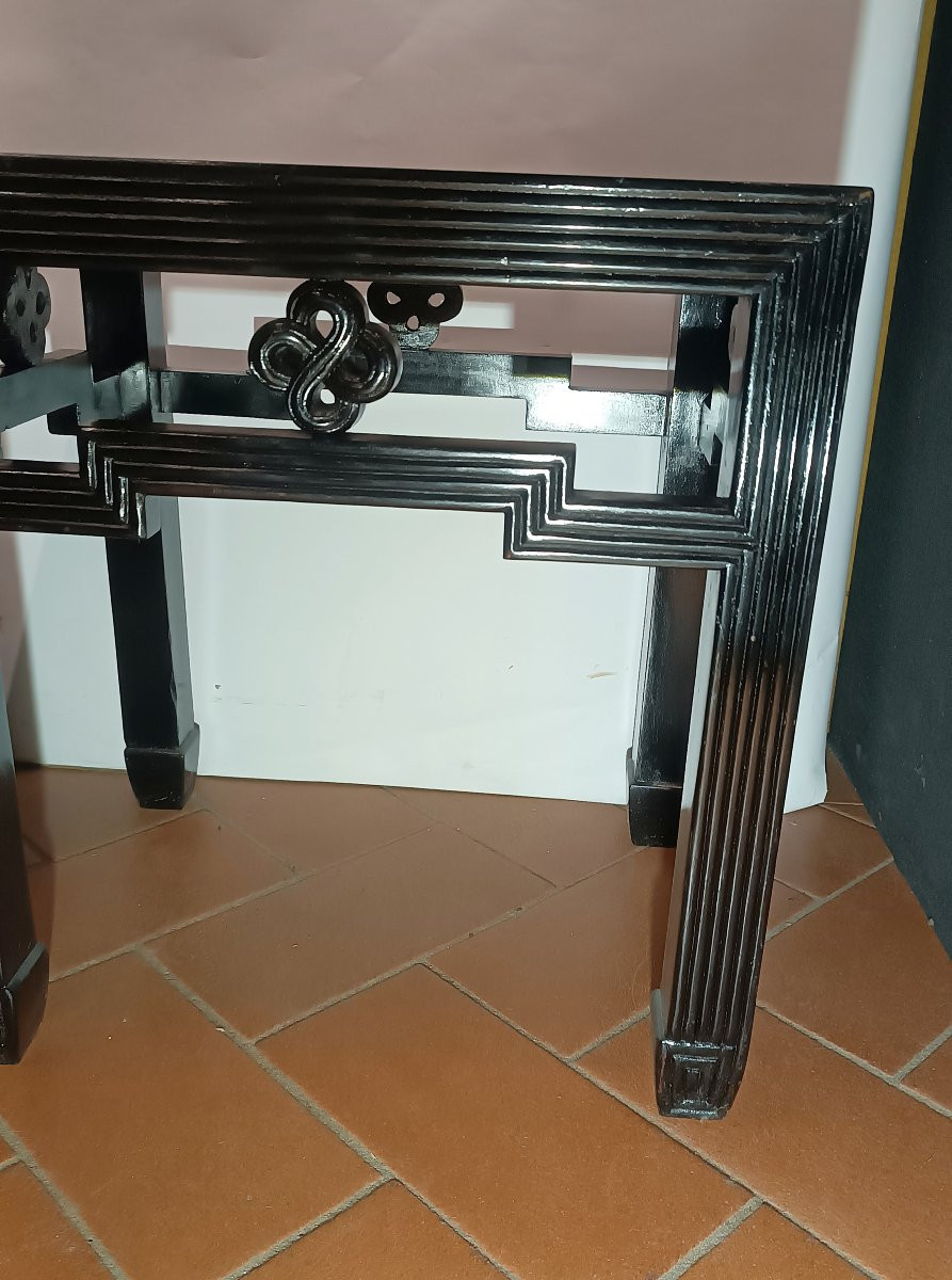 COPPIA DI TAVOLINI CINA FINE XIX SECOLO -photo-3