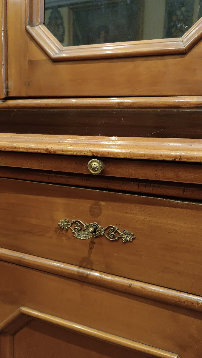 VETRINA "BOOKCASE" LUIGI FILIPPO SECONDA META' XIX SECOLO-photo-6